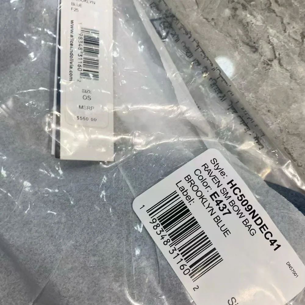 Alice Olivia RAVEN BOW BAG Sold Out - Picture 7 of 12